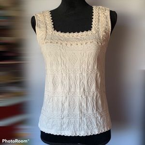 Senora Caballero Hand Made in Peru Cotton Top